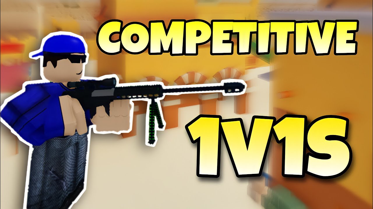 So I did competitive 1v1s in Roblox Arsenal!