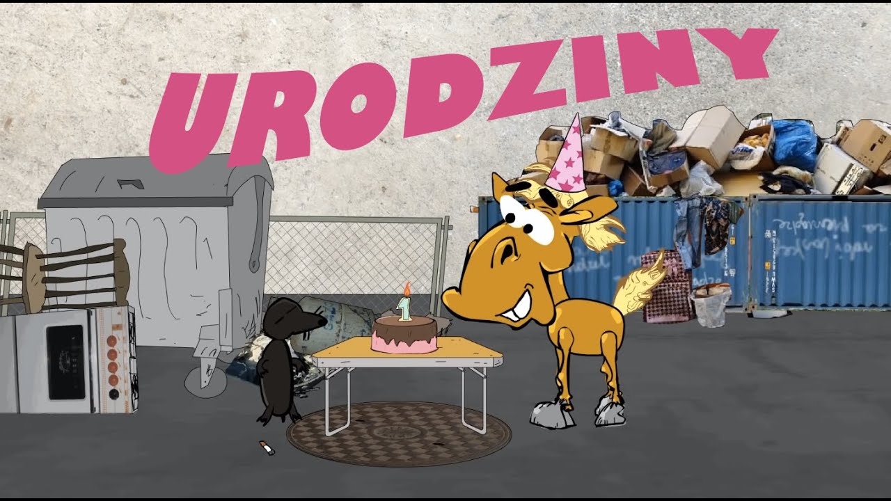 KOŃ RAFAŁ - URODZINY, KACZKI