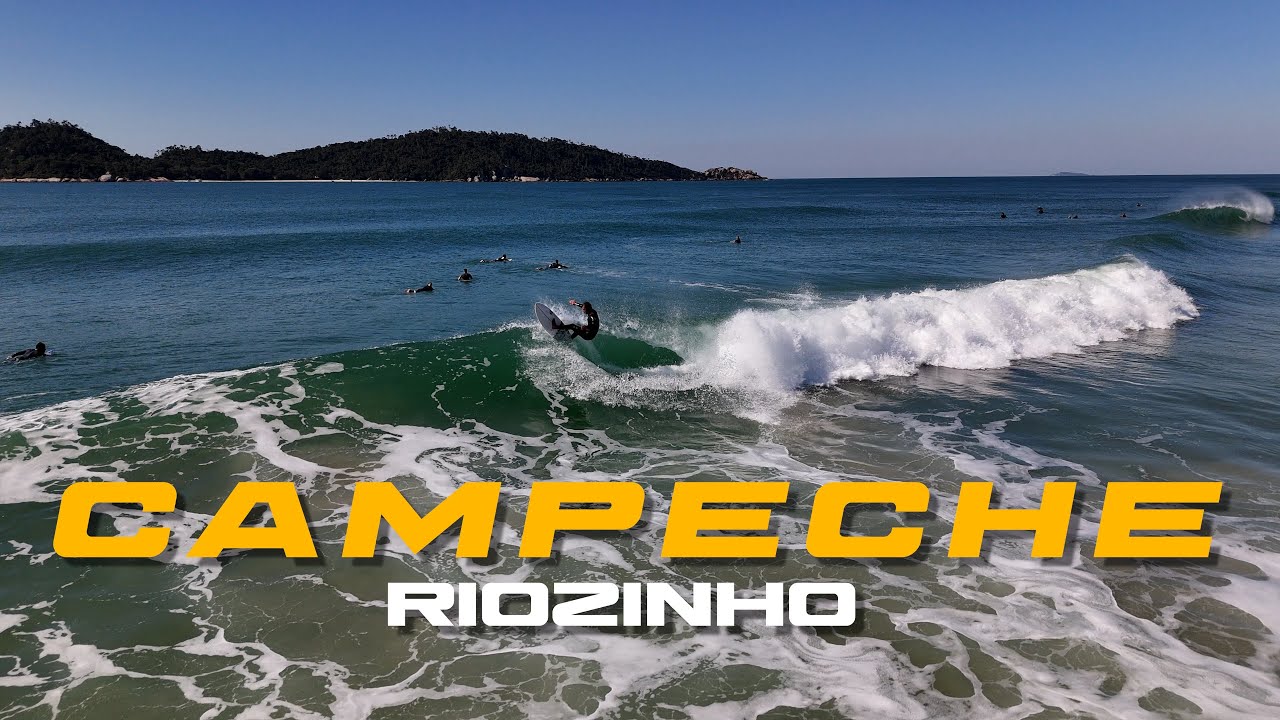 Meio Metro Mais Divertido | Most Fun 3ft Waves | Florian&oacute;polis, Campeche | Drone Footage 4K 12/08/25