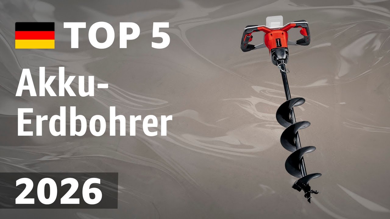 TOP—5. Beste Akku-Erdbohrer. Test & Vergleich 2026