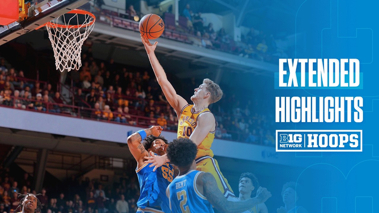 UCLA at Minnesota | EXTENDED HIGHLIGHTS | Big Ten Men's Basketball | 02/28/2026