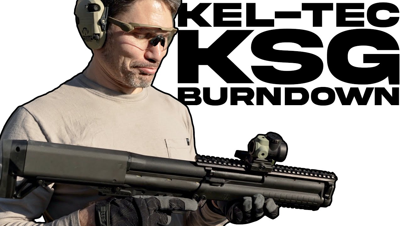 Выдержит ли дробовик Kel-Tec KSG испытание на выгорание после 500 выстрелов?