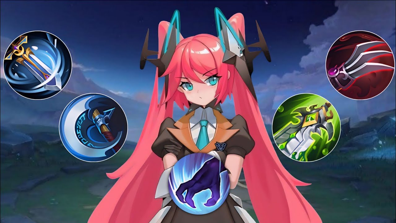 JUNGLE LAYLA NEW BROKEN BUILD IN MLBB!💀 (ENEMY 1 HIT) 