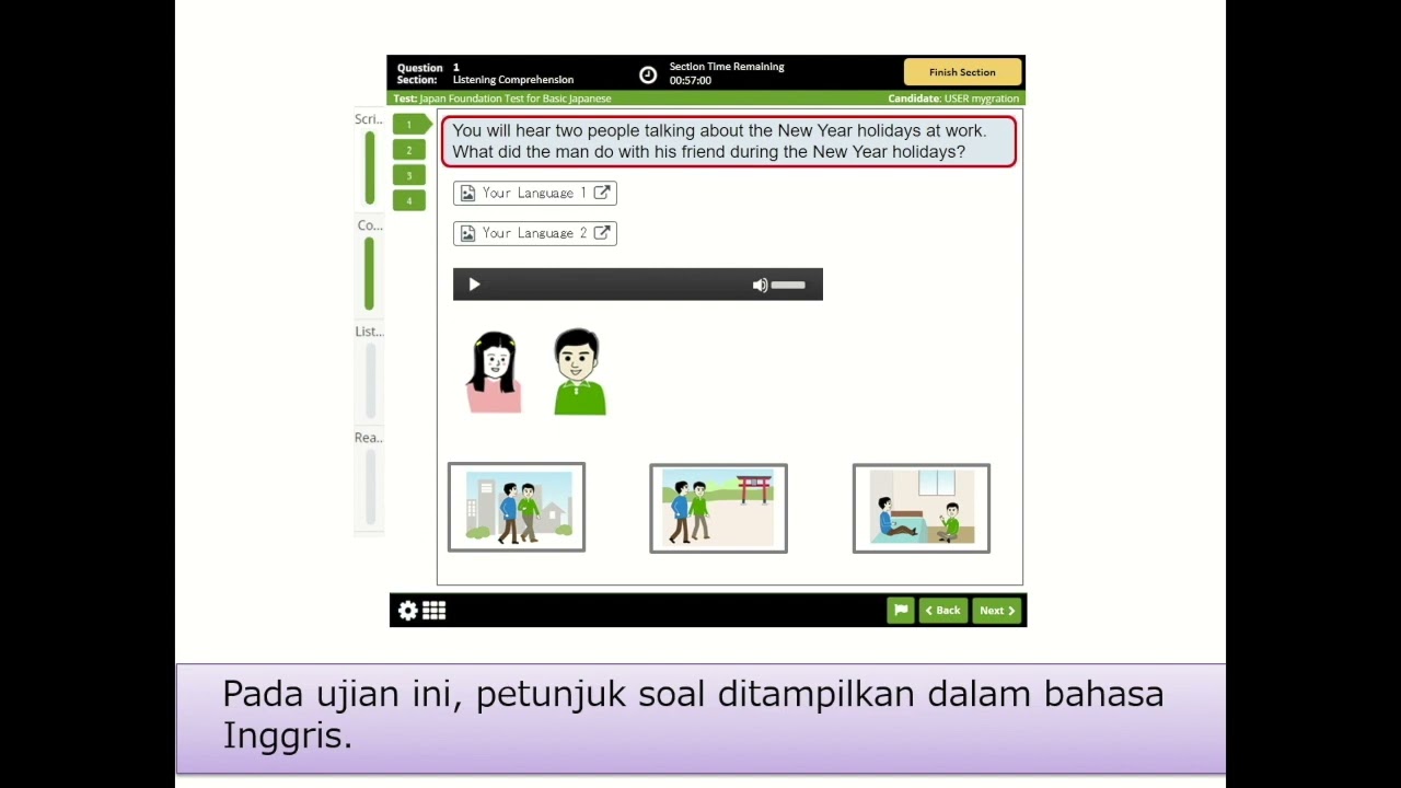 Panduan Penggunaan Ujian JFT Basic