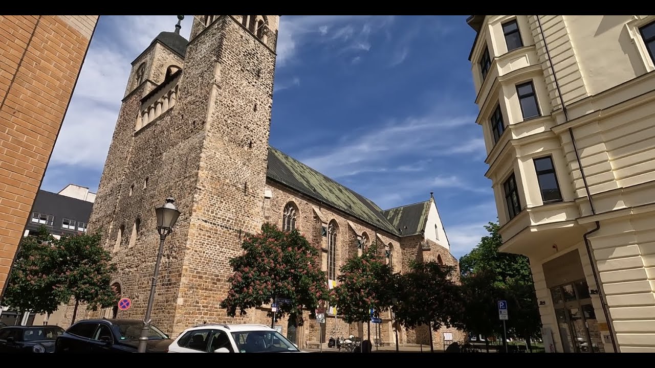 4K Magdeburg Center City Walk Part III