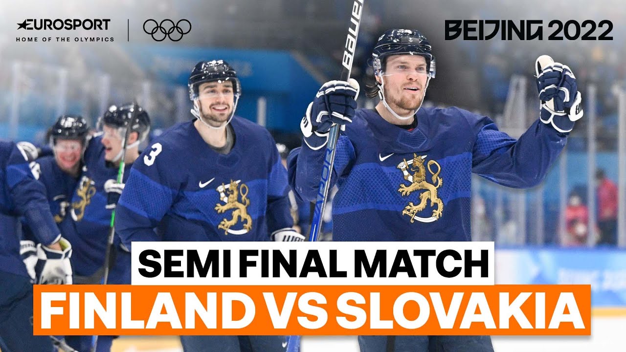 Finland Beat Slovakia In Cagey Ice Hockey Semi-Final | 2022 Winter Olympics