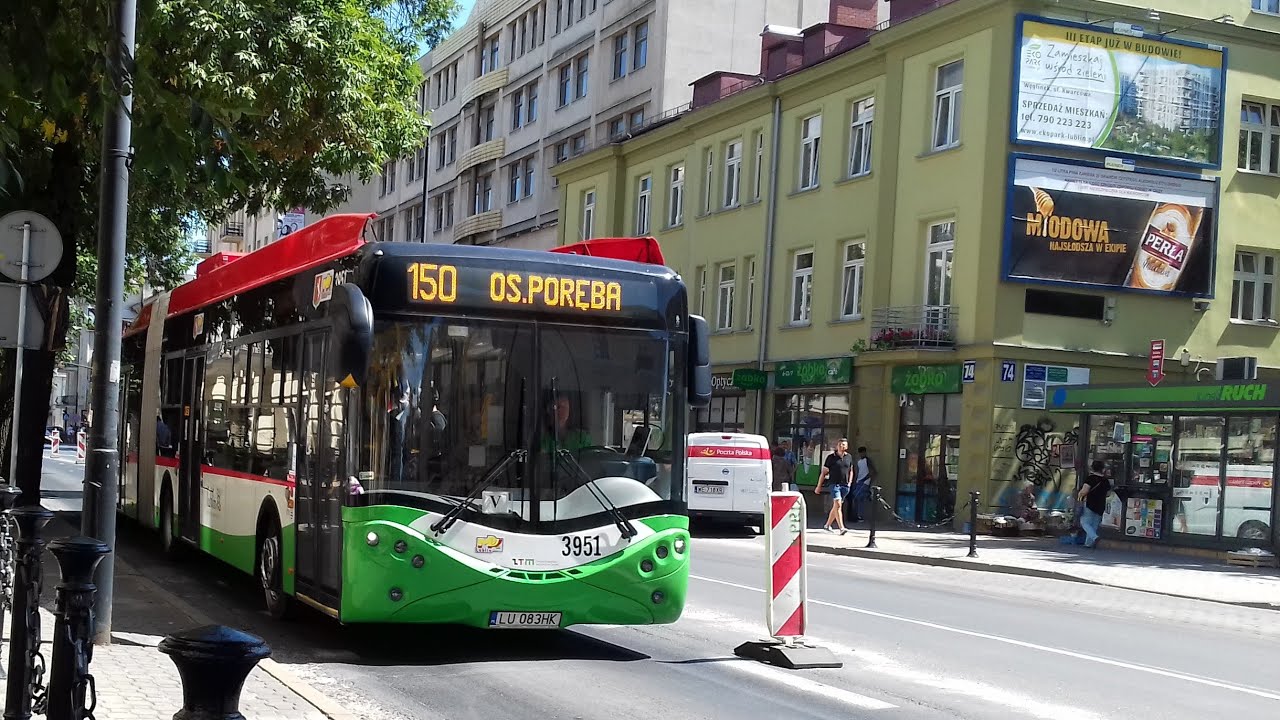 [Cała trasa: Linia 150 OS.PORĘBA] Ursus CS18T MPK Lublin 