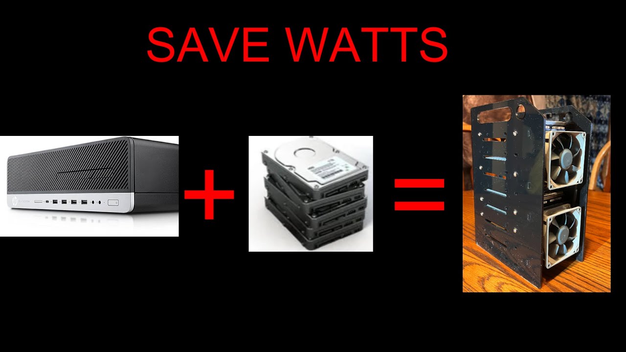 How To Add A Pile of Hard Disks To A Small Computer HP EliteDesk 800 G3 SFF.