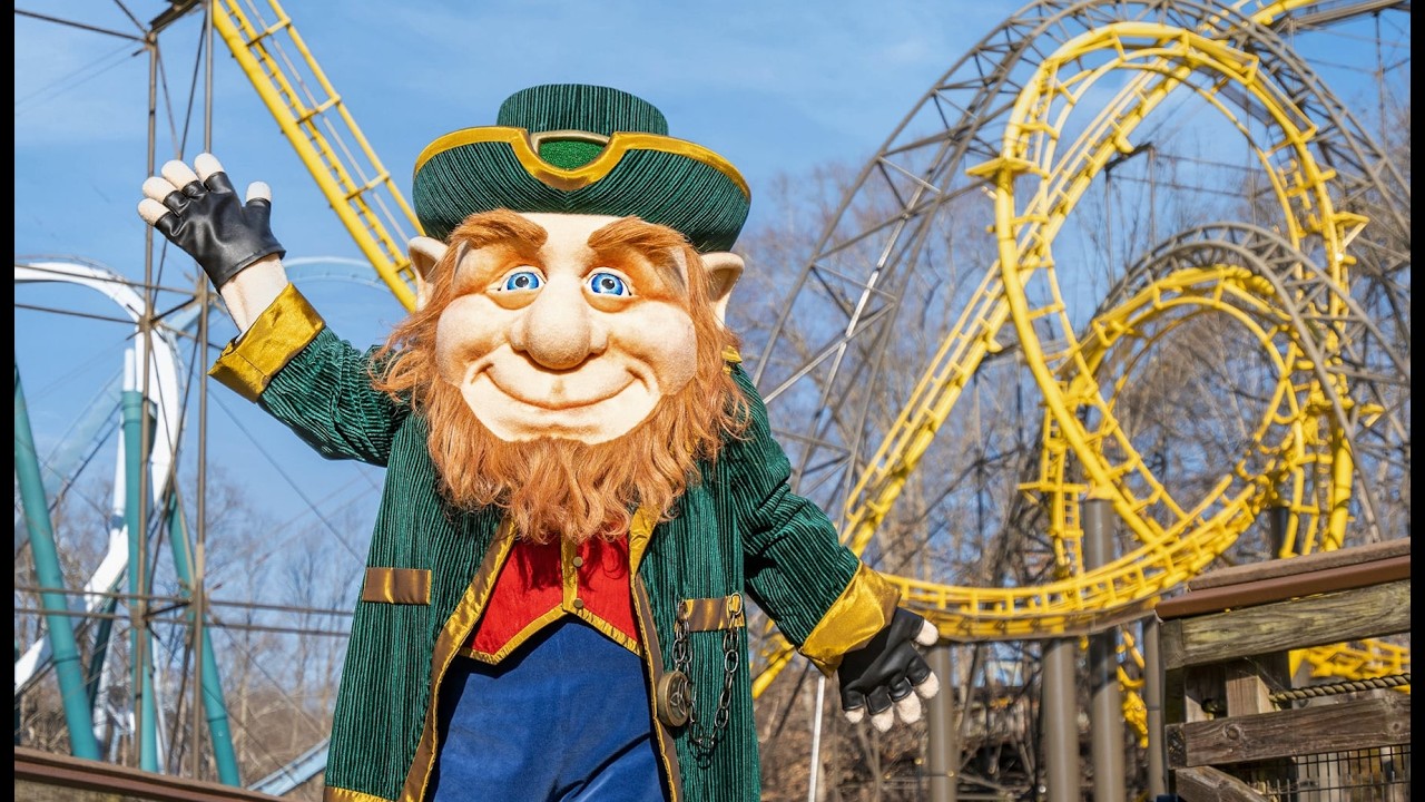 Как парк развлечений Busch Gardens Williamsburg отмечает День Святого Патрика