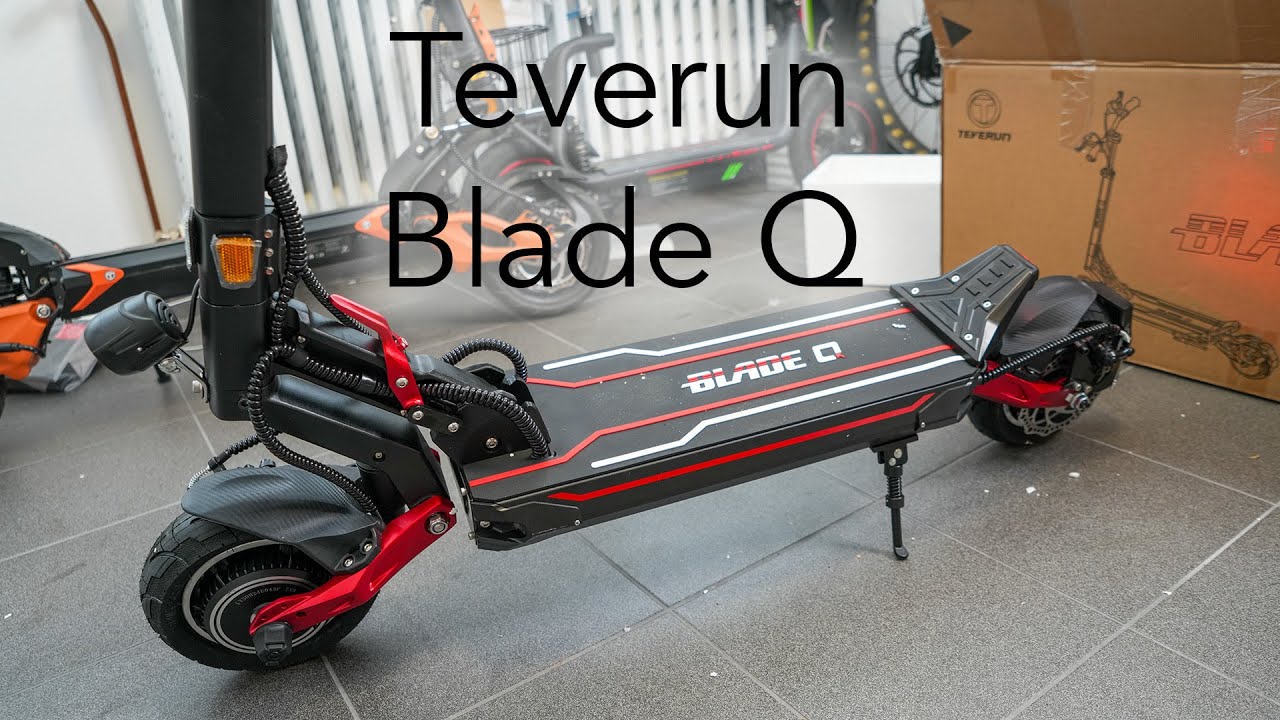 Teverun Blade Q - nejmenší a nejlevnější dvoumotor 🛴. Unboxing 📦