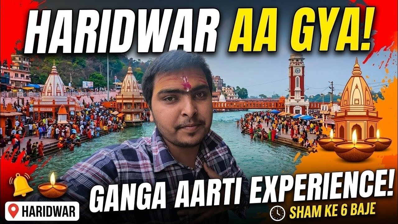 Haridwar Aa gya 🚩🙏🇮🇳 / #haridwar #rishikesh / Lucky / @dbgvlogs07 