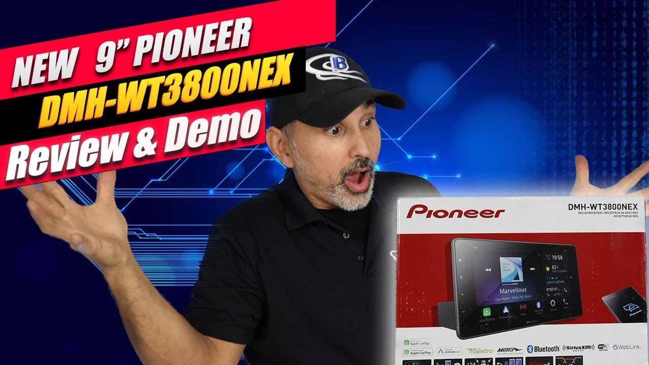 Обзор и демонстрация Pioneer DMH-WT3800NEX. НОВИНКА! Автомобильная аудиосистема с 9-дюймовым плав...