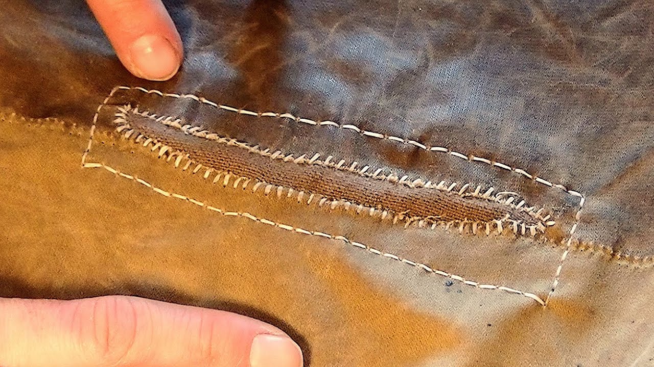 Making Gear Last - Patching a Hole in Cotton/Canvas Material