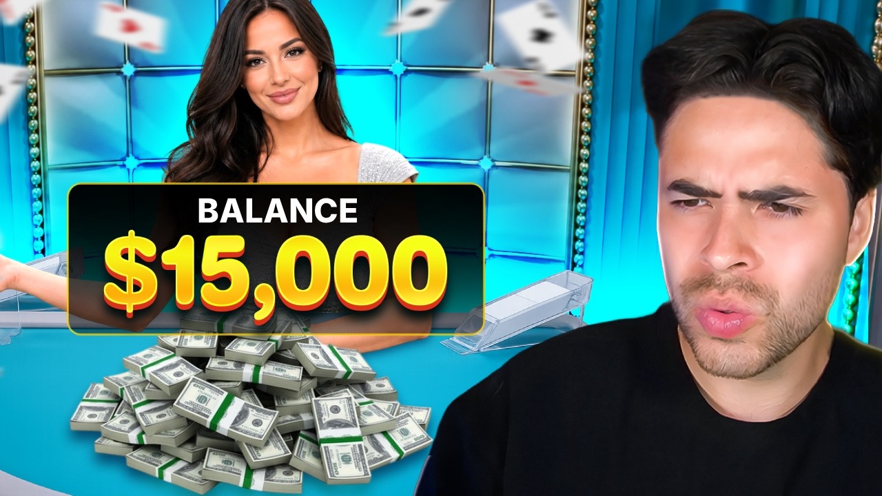 I RISKED ALL MY SAVINGS ON BLACKJACK AND...