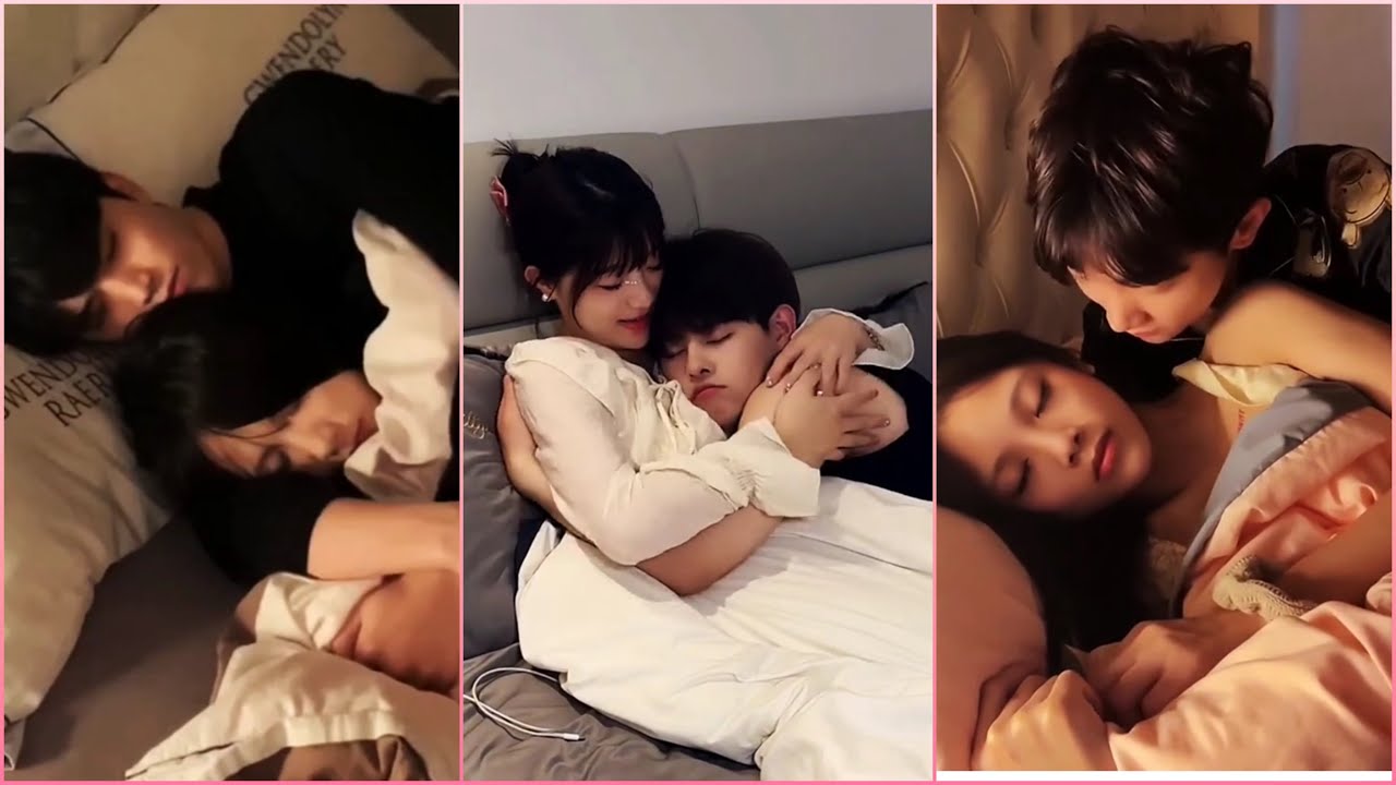 Couple At Night Sleeping Routine 🫶❤️‍🔥|12