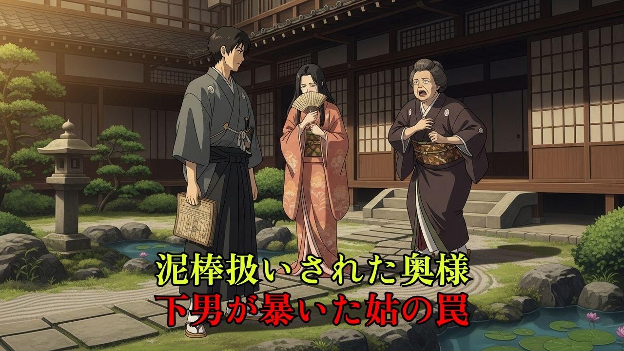 泥棒扱いされた奥様…下男が暴いた「強欲姑の闇」と衝撃の逆転劇