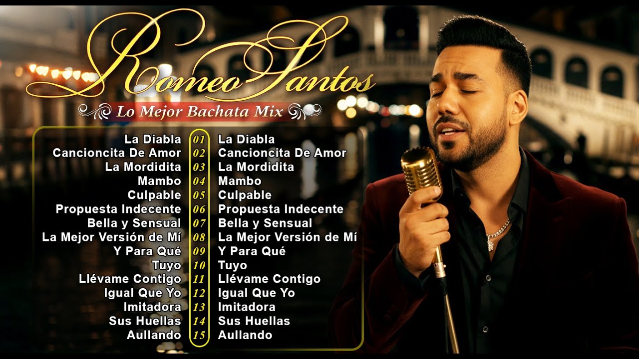 MEGA PLAYLIST BACHATA ROMEO SANTOS INSPIRED 2026 MIX EXITOS ROMANTICOS PARA BAILAR Y SENTIR