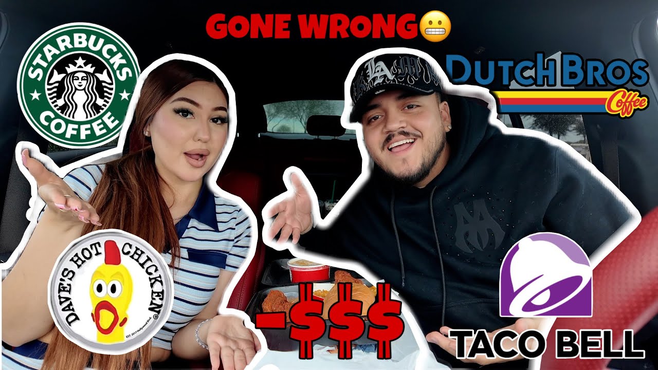LETTING THE PERSON IN FRONT OF US DECIDE WHAT WE EAT!!‼️GONE WRONG‼️