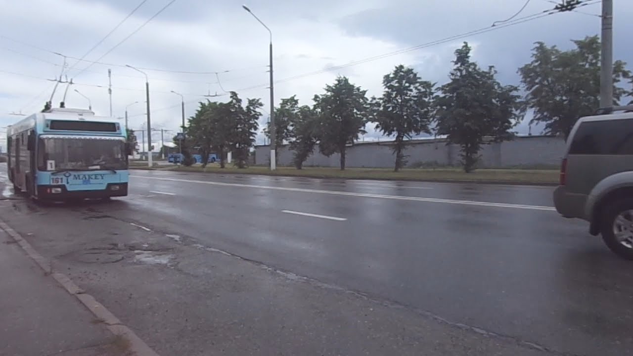 Троллейбус №1 (Витебск). Мкр. Фрунзе - ЖД Вокзал.