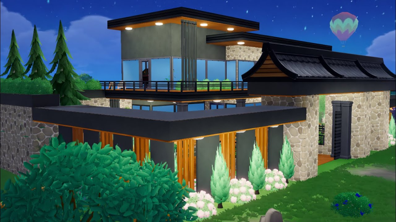 Japanese Inspired Modern House Tutorial