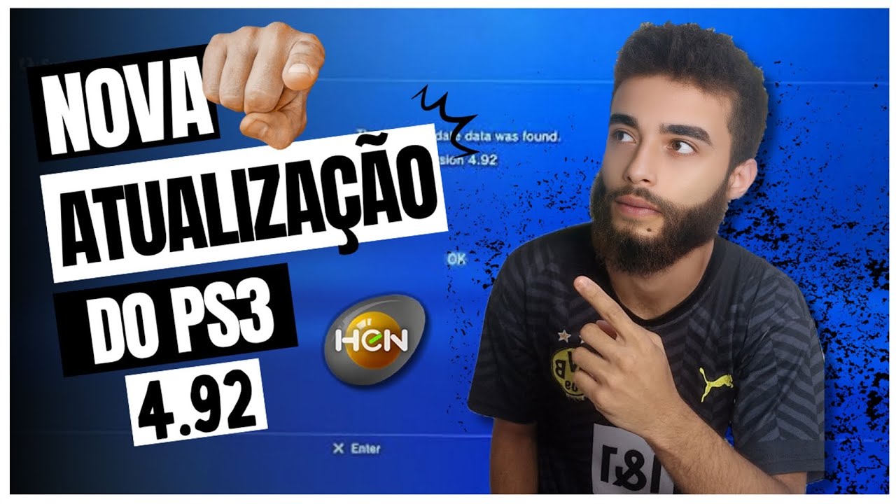 NOVA ATUALIZAÇÃO DO PS3 HEN E CFW | TUTORIAL COMPLETO