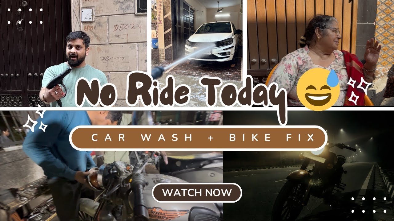 Not Every Day is a Ride Day | Chill Routine Vlog🏍️