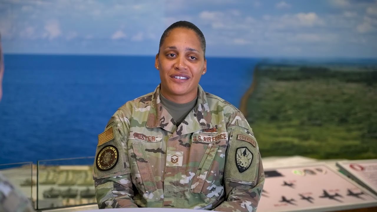 The People Who Move USTRANSCOM Series: MSgt. Asanya Foster