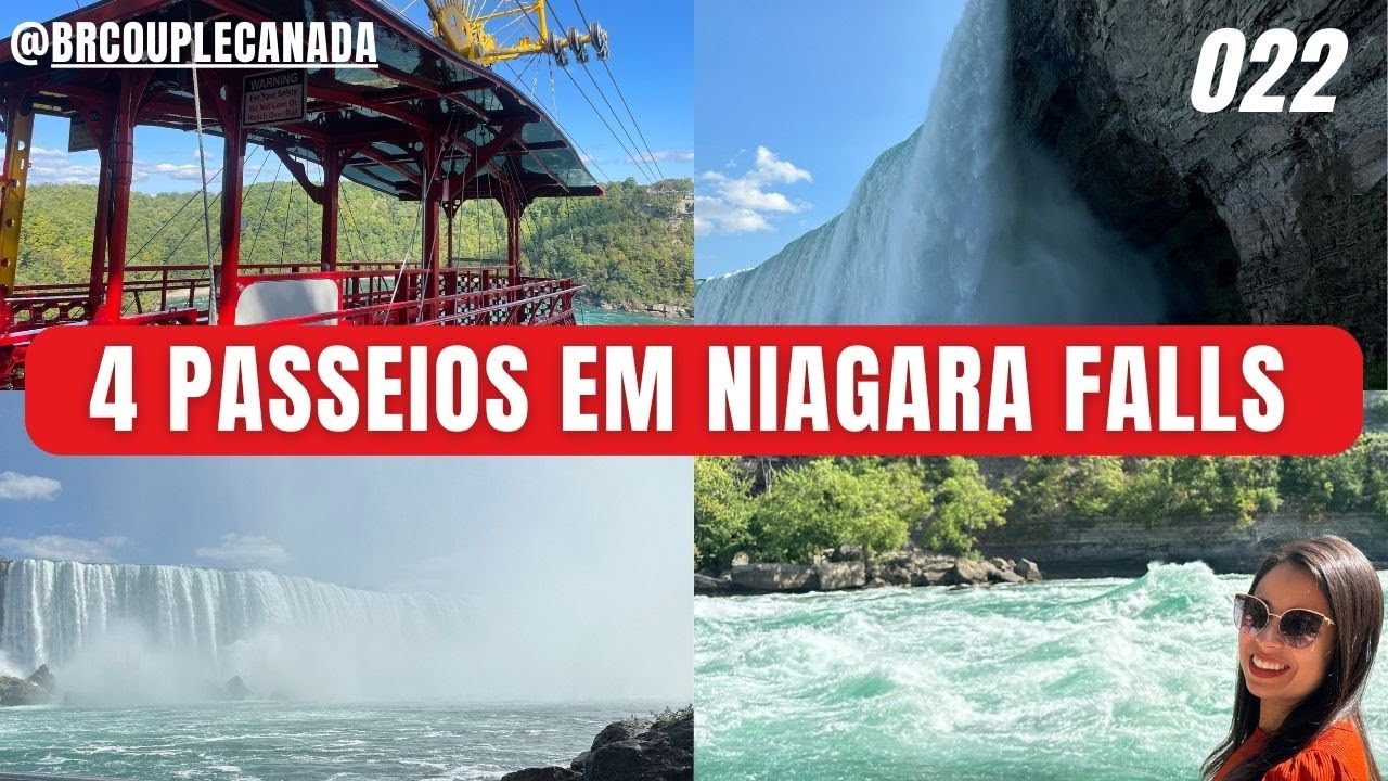 Viagens no Canada - Niagara Falls/ON -  O que fazer em Niagara? 4 lugares imperdíveis