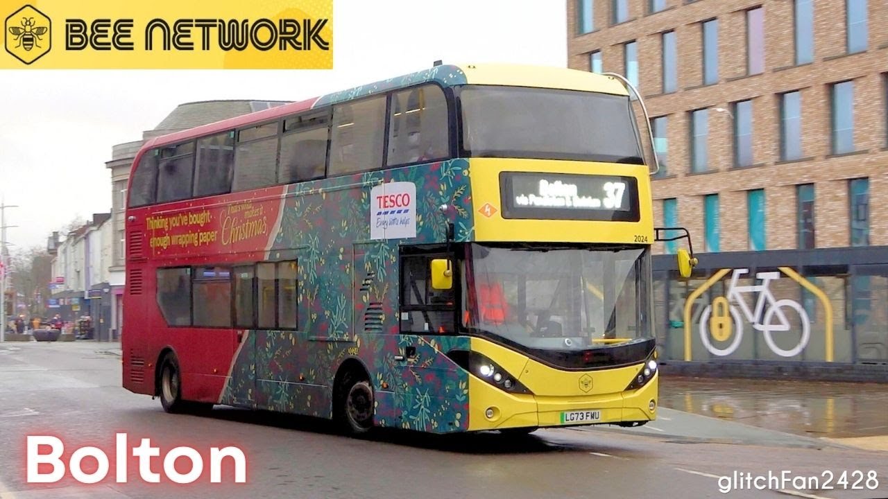 Buses in Bolton, England 2025