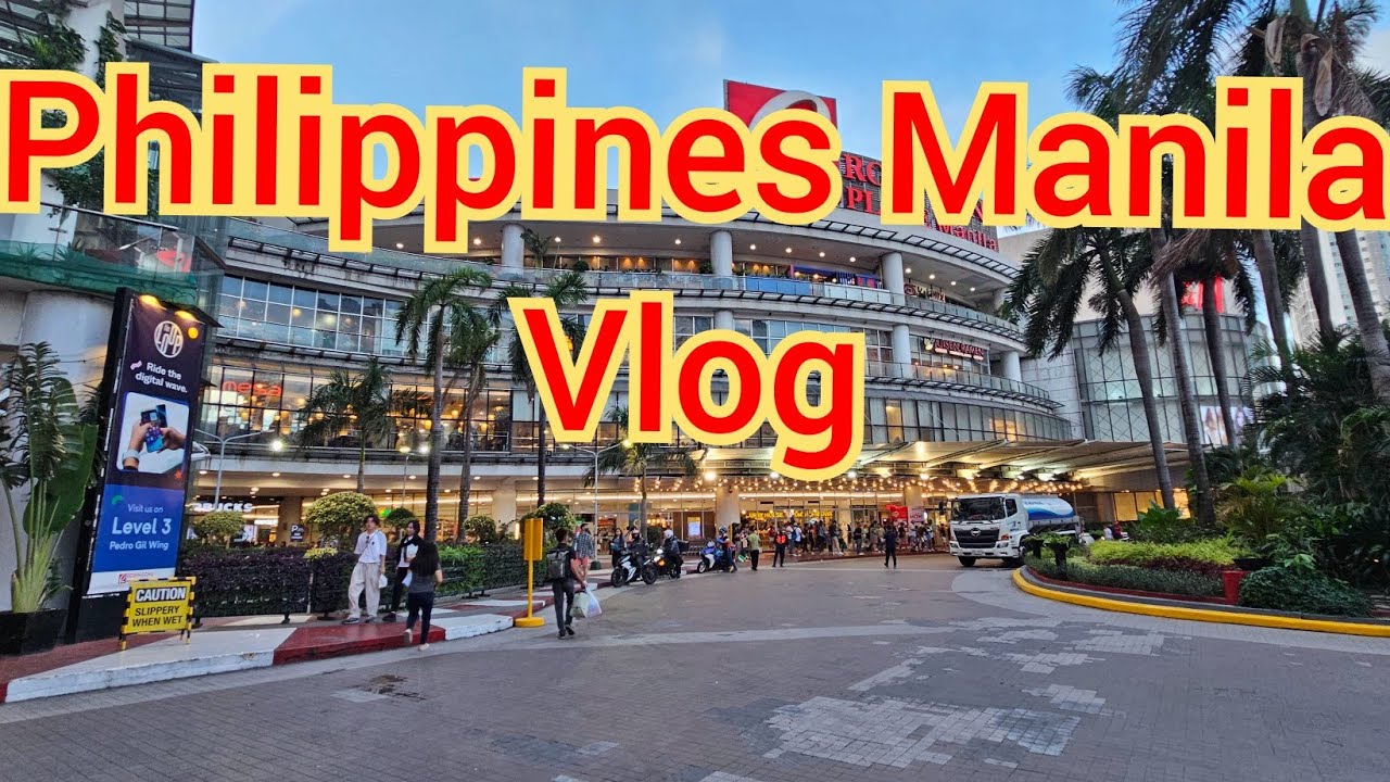 Walking Tour Philippines Manila 🇵🇭