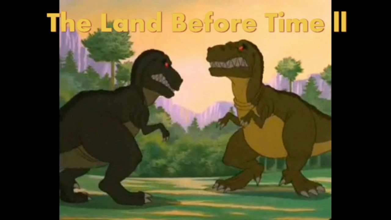 The Land Before Time ll soundtrack Sharptooth Enounter demo revised (extended version)