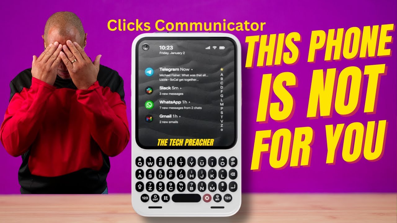 Clicks Communicator | Ответы на ваши вопросы Этот смартфон НЕ ДЛЯ ВАС!!!