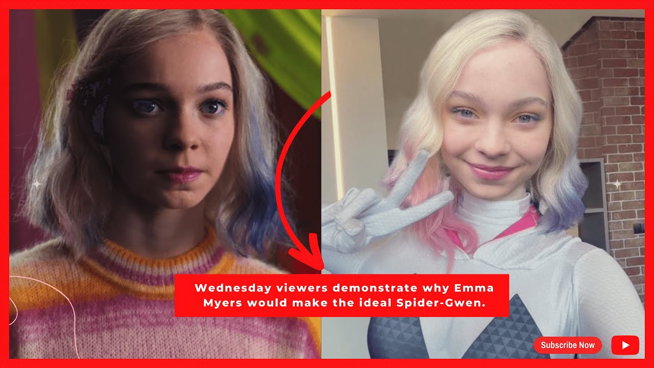 Wednesday viewers demonstrate why Emma Myers would make the ideal Spider-Gwen.