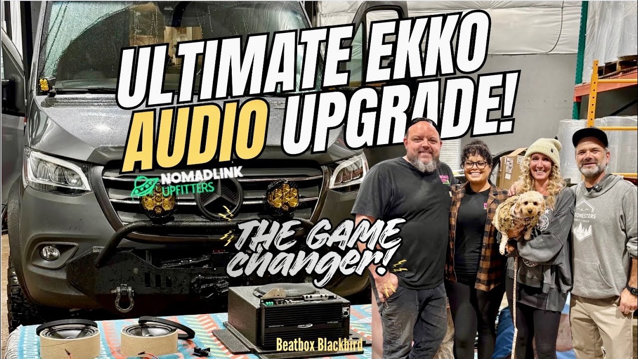 Наш Winnebago EKKO теперь звучит просто БЕЗУМНО! (Обновление BeatBox BlackbirdAudio)