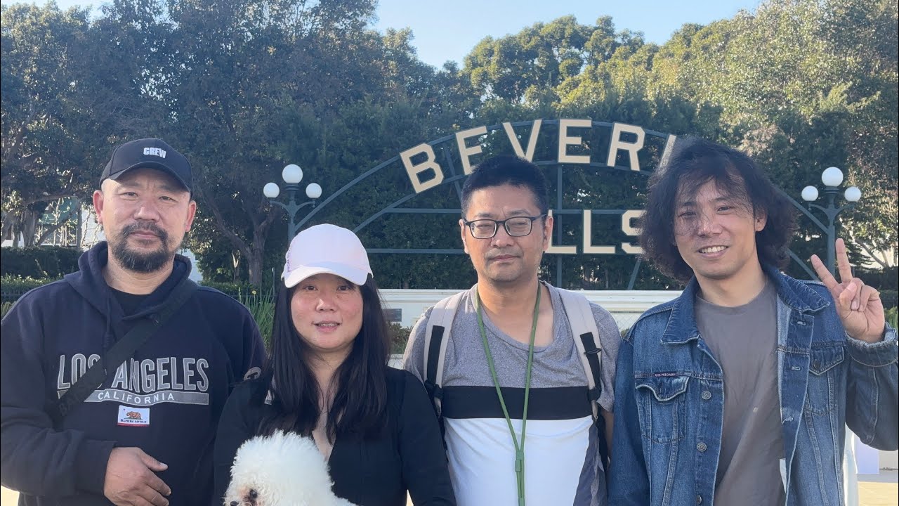 比弗利山庄纪念长椅选址实地考察 | 于朦胧纪念长椅项目
