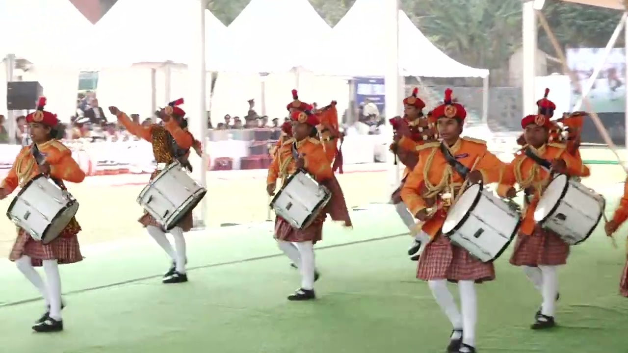 Jharkhand Girls Pipe Band | KGBV Ranchi | NSBC 2025–26