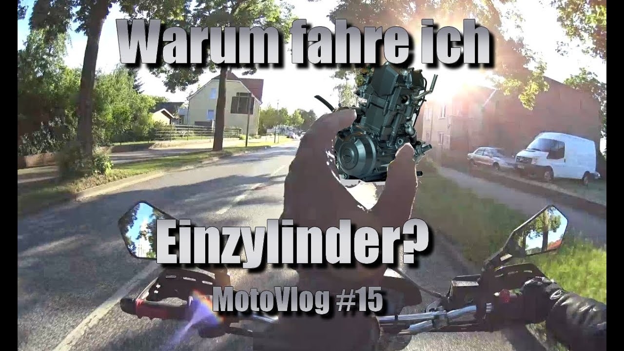 Warum fahre ich Einzylinder? / MotoVlog #15 / XT 660 X / Full HD