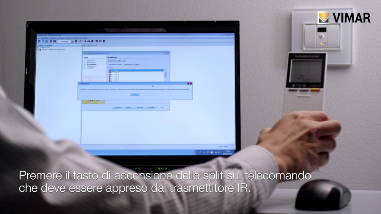 Configurazione trasmettitore IR con EasyTool Professional. Tutorial by Vimar