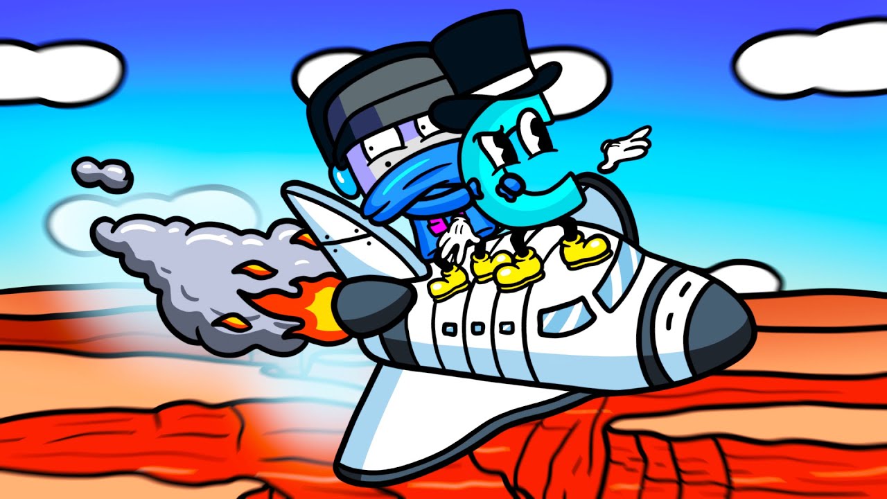 We Jump a Space Shuttle Over the Grand Canyon and Broke Everything in Crazy Plane Landing!