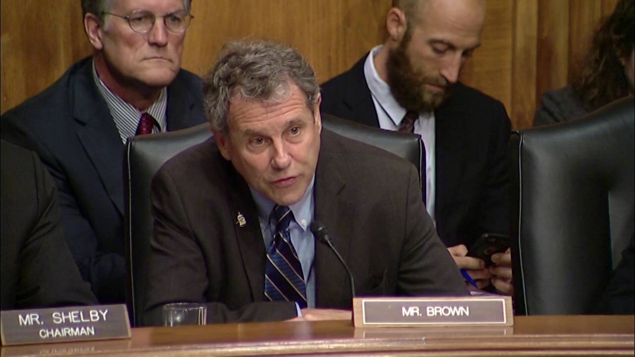 Senator Sherrod Brown Slams Wells Fargo for Scamming Customers
