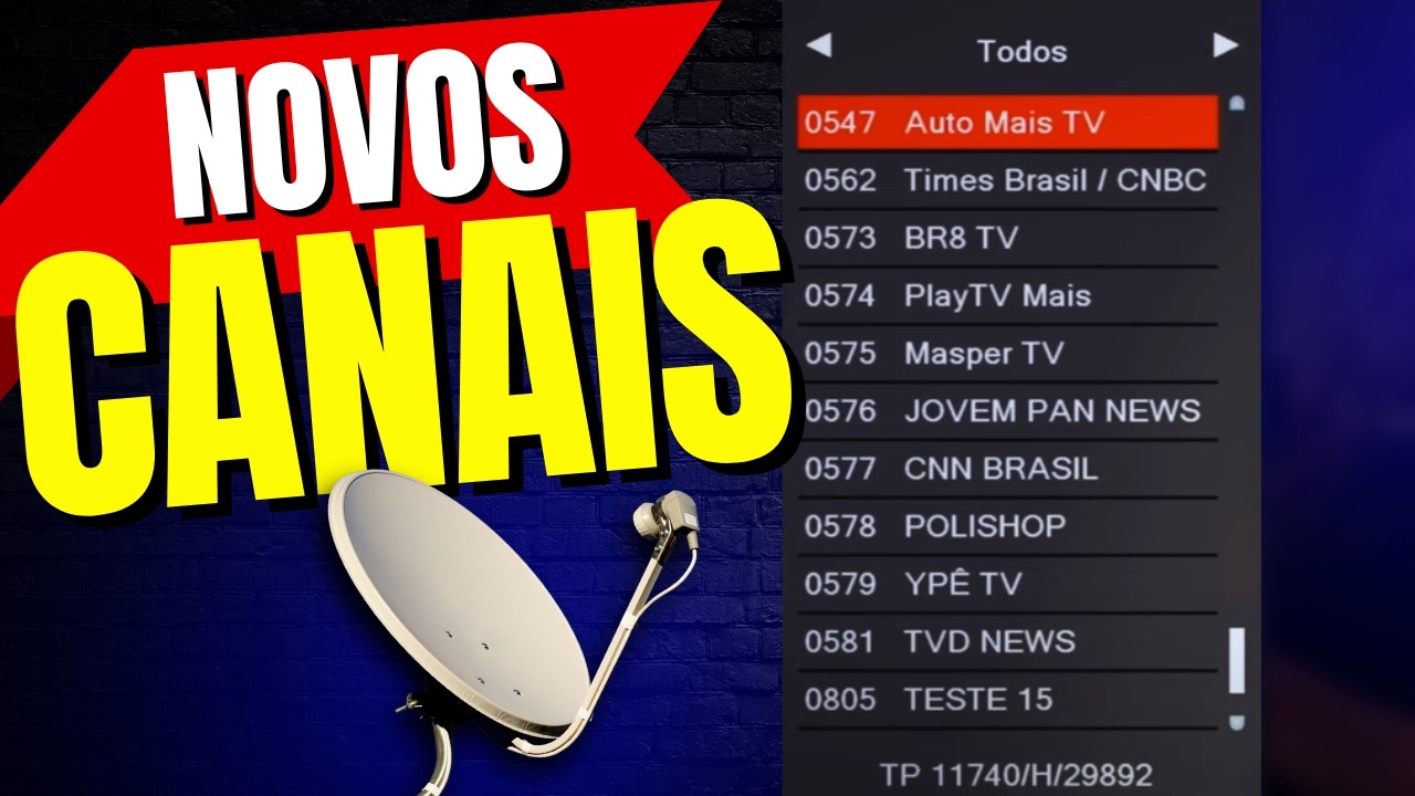 Quais Canais est&atilde;o Pegando na Nova Parab&oacute;lica Digital em 2025?