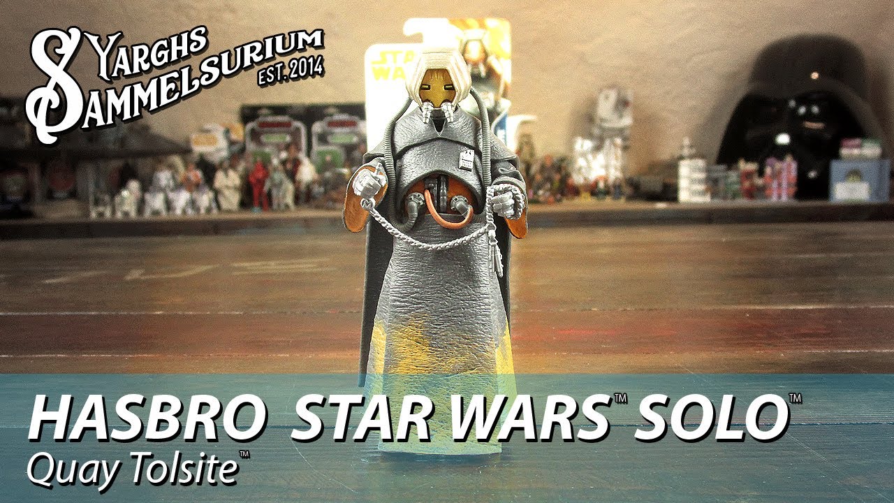Review HASBRO Star Wars SOLO - Quay Tolsite - Unboxing deutsch