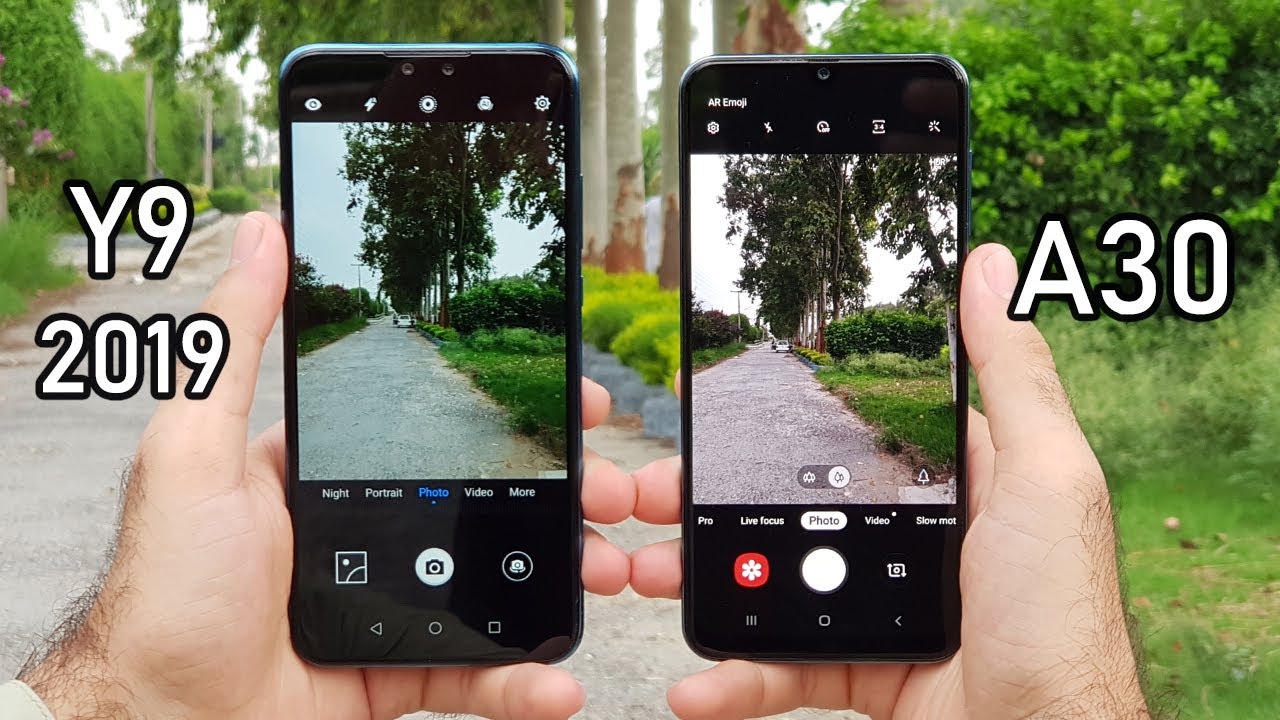 Samsung Galaxy A30 vs Huawei Y9 2019 Camera Test!
