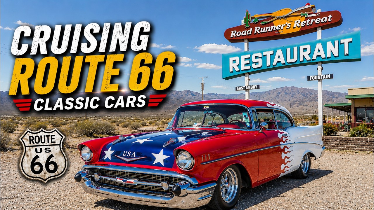 Classic Cars & Route 66 — Cruising California