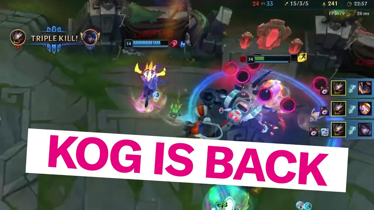 KOG'MAW IS BACK BABY | Crownshot | Stream Highlights