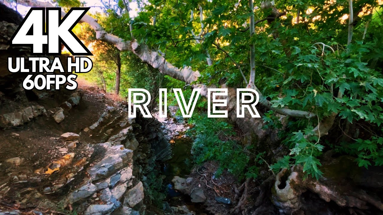 Beautiful Nature Video in 4K (Ultra HD) Relaxing River - Water Stream