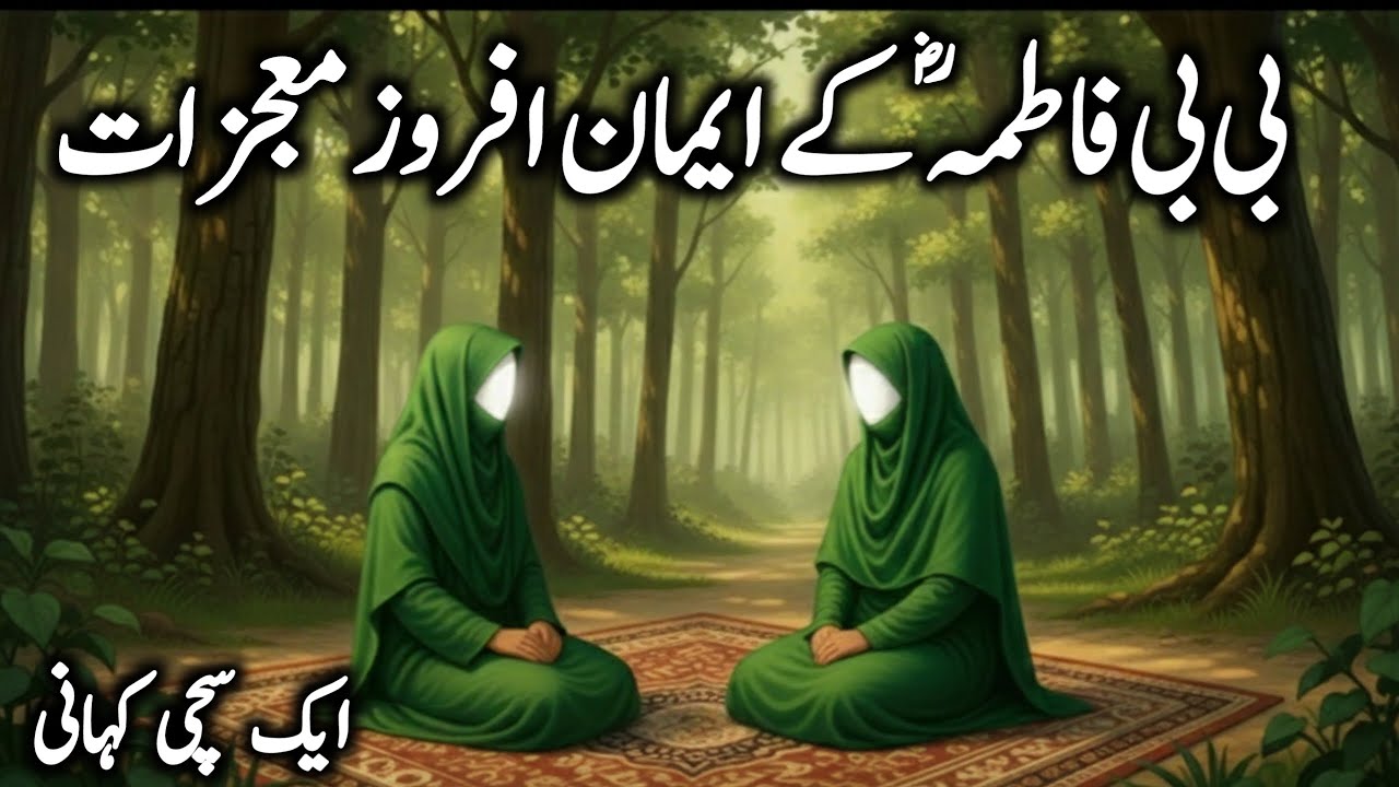 Bibi Fatima (R.A) ka moajza | Hazrat Fatima (R.A) waqia islami kahani| Qamar Voice