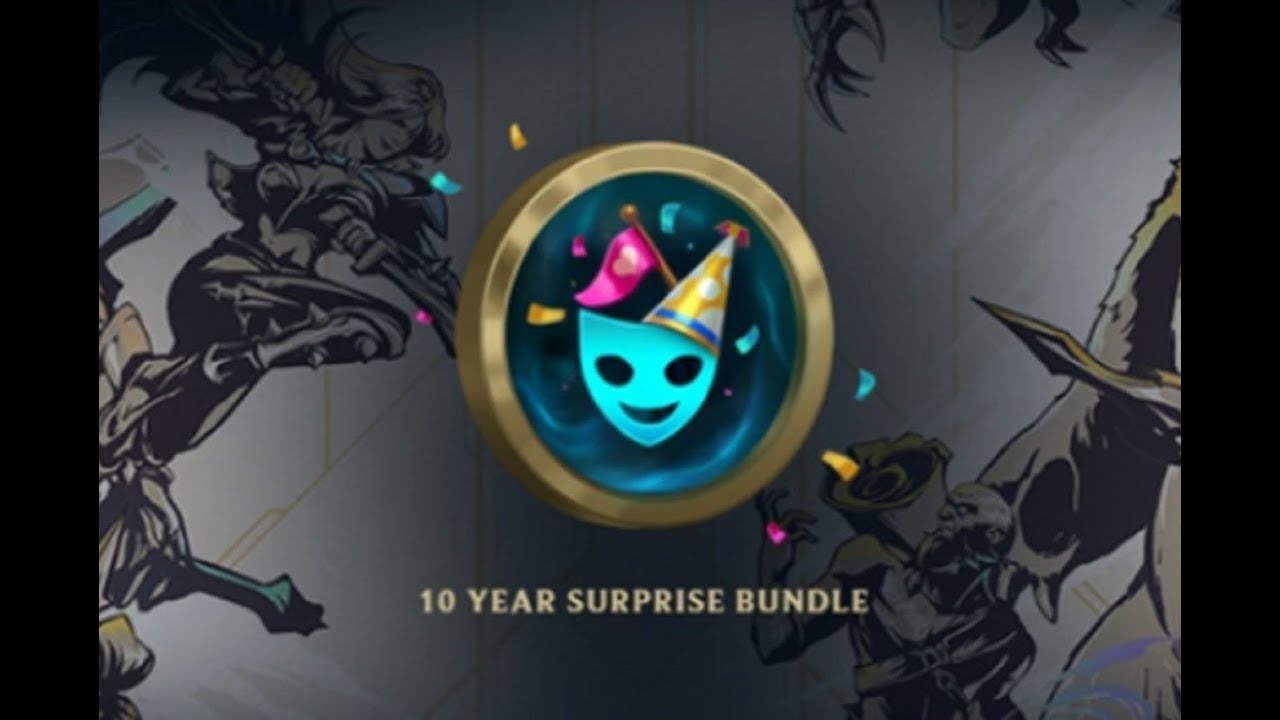 10 YEARS SURPRISE BUNDLE: All the Skins I've got during Event