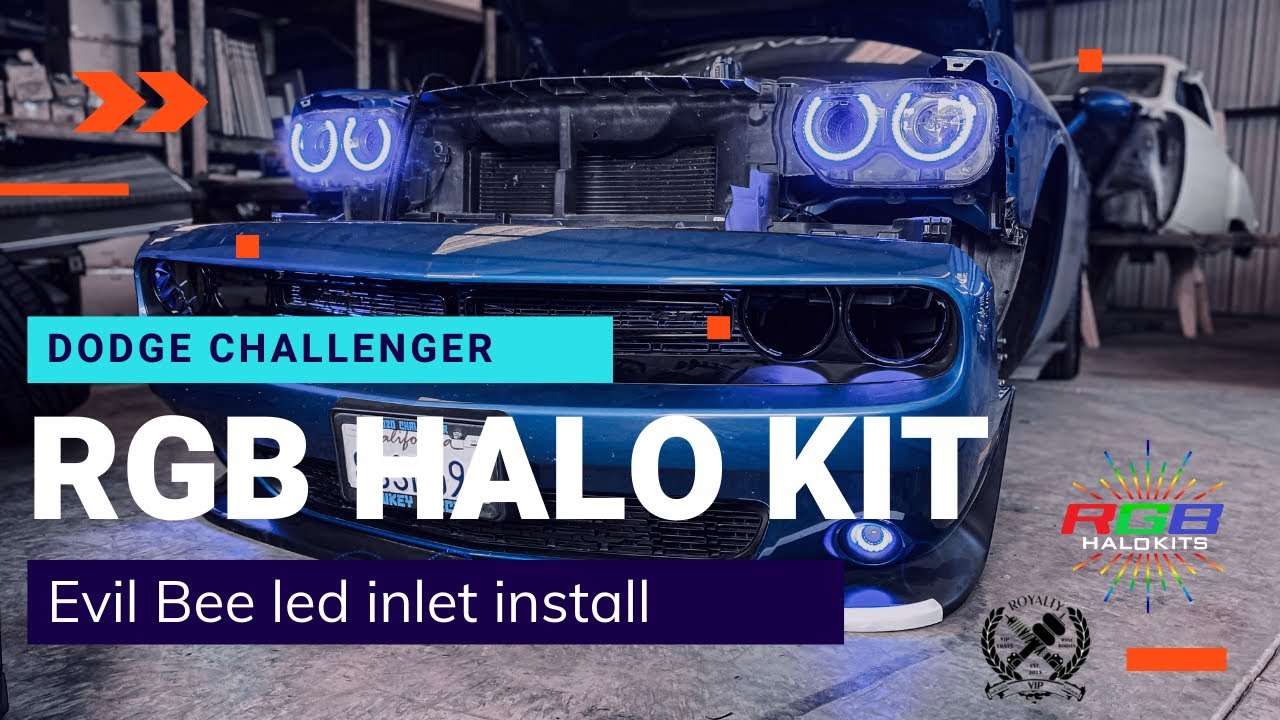 RGB Halo kit [2020 Dodge Challenger Sxt] #RGB #dodge