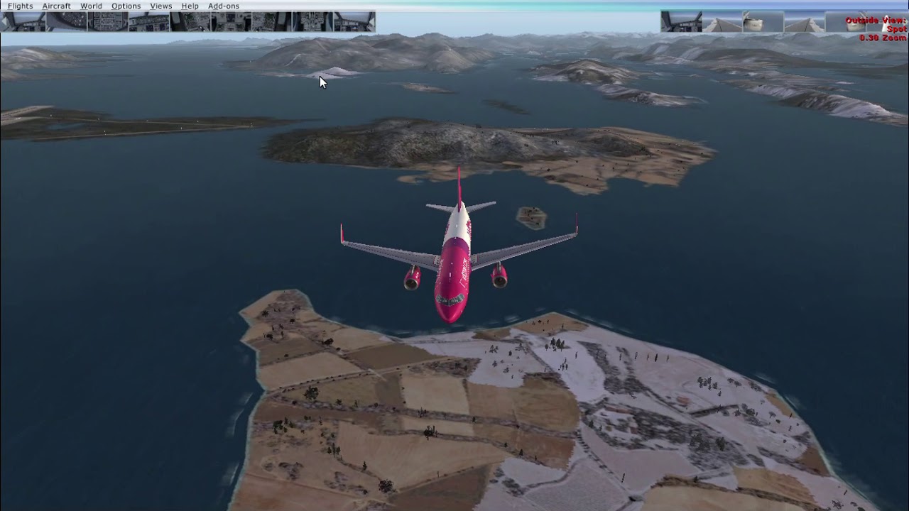 A320 by Aerosoft: ENAL rwy 06 T.O. and right hand pattern (Microsoft Flight Simulator X)
